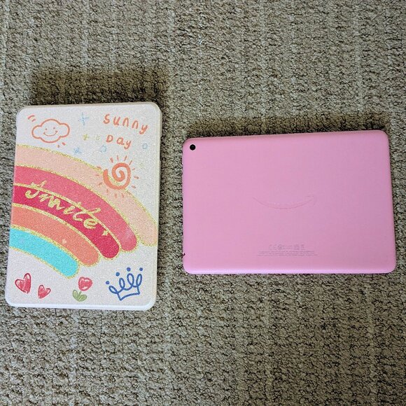 Amazon Tablet with Pink and Black Design - Picture 2 of 5